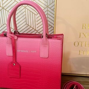 💕 Pink Top Handle Bag 💕 Nathaniel Nior